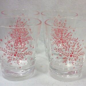 Vintage Tord Boontje Acrylic Rock Glasses Set of Four